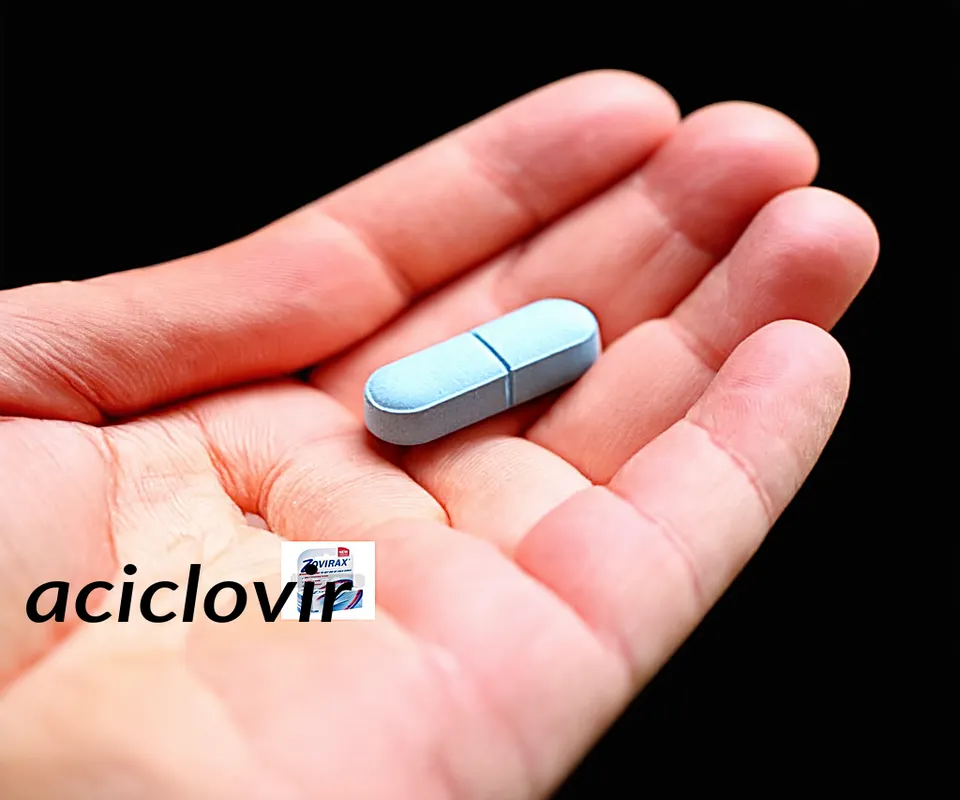 Aciclovir es venta libre